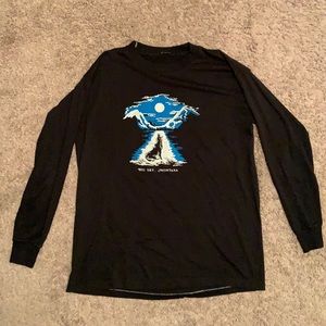 Vintage 80s long sleeve tshirt Montana sky